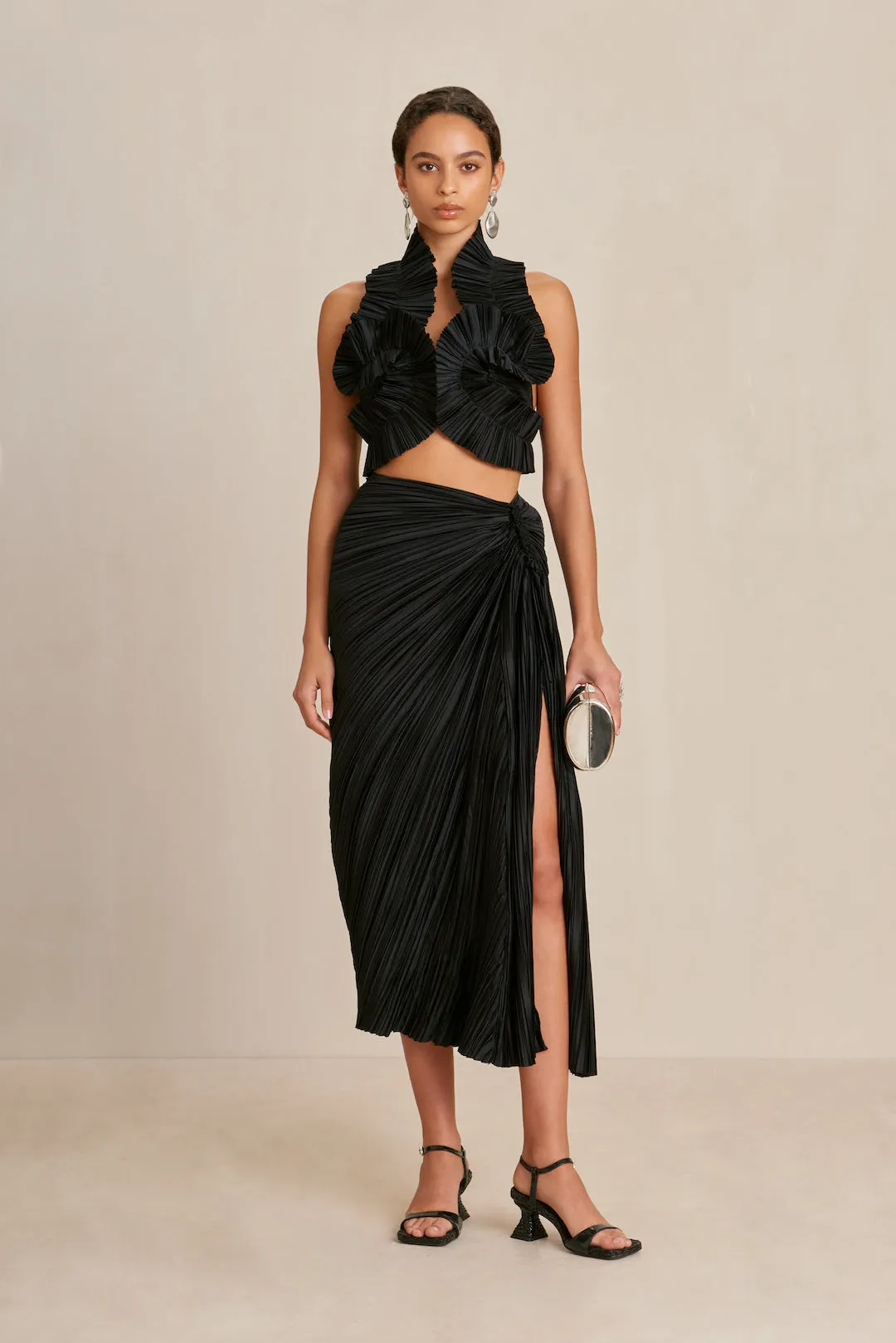 SONOMA SKIRT - BLACK sold by Cult Gaia product image thumbnail 3
