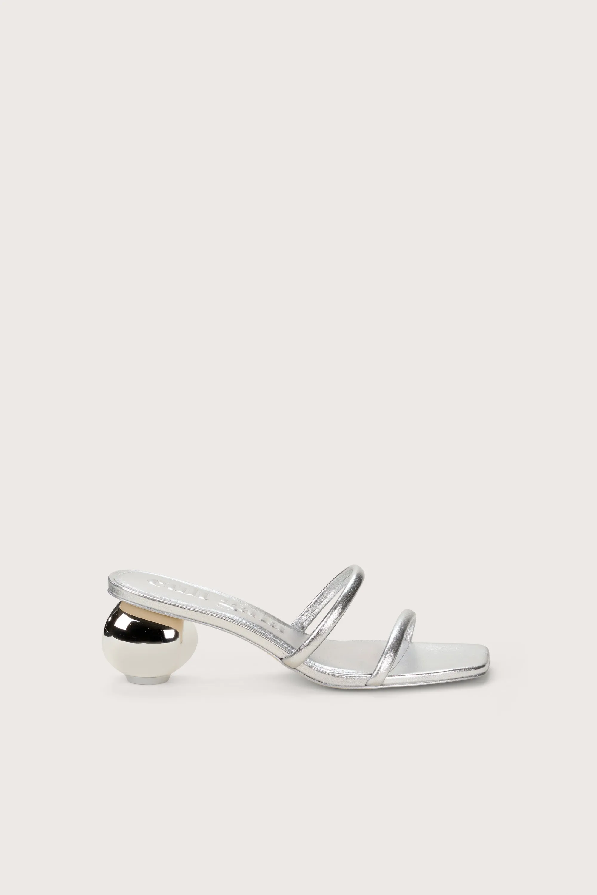 LEORA SANDAL - SILVER sold by cult gaia