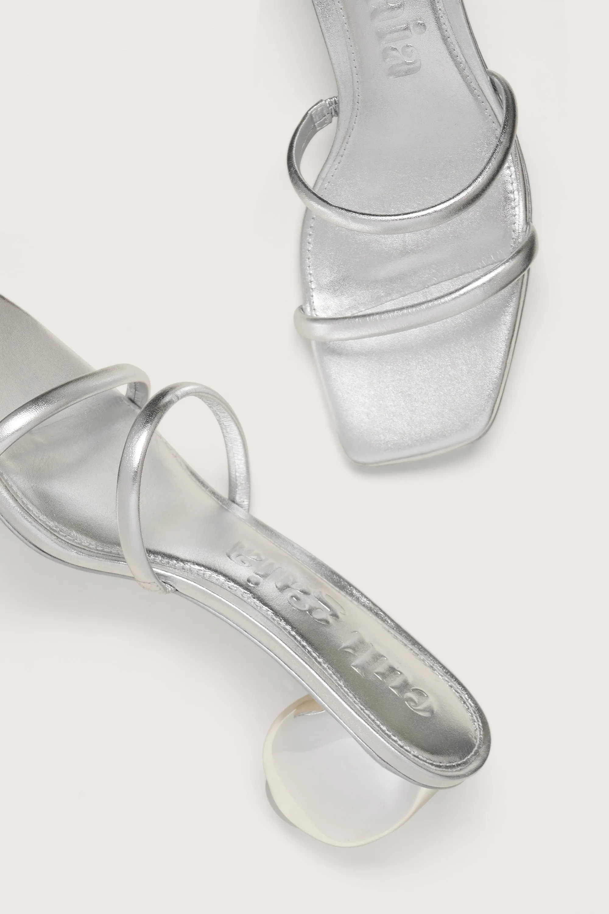 LEORA SANDAL - SILVER sold by cult gaia product image thumbnail 4