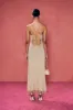 ZION KNIT GOWN - LIGHT GOLD sold by Cult Gaia