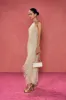 ZION KNIT GOWN - LIGHT GOLD sold by Cult Gaia