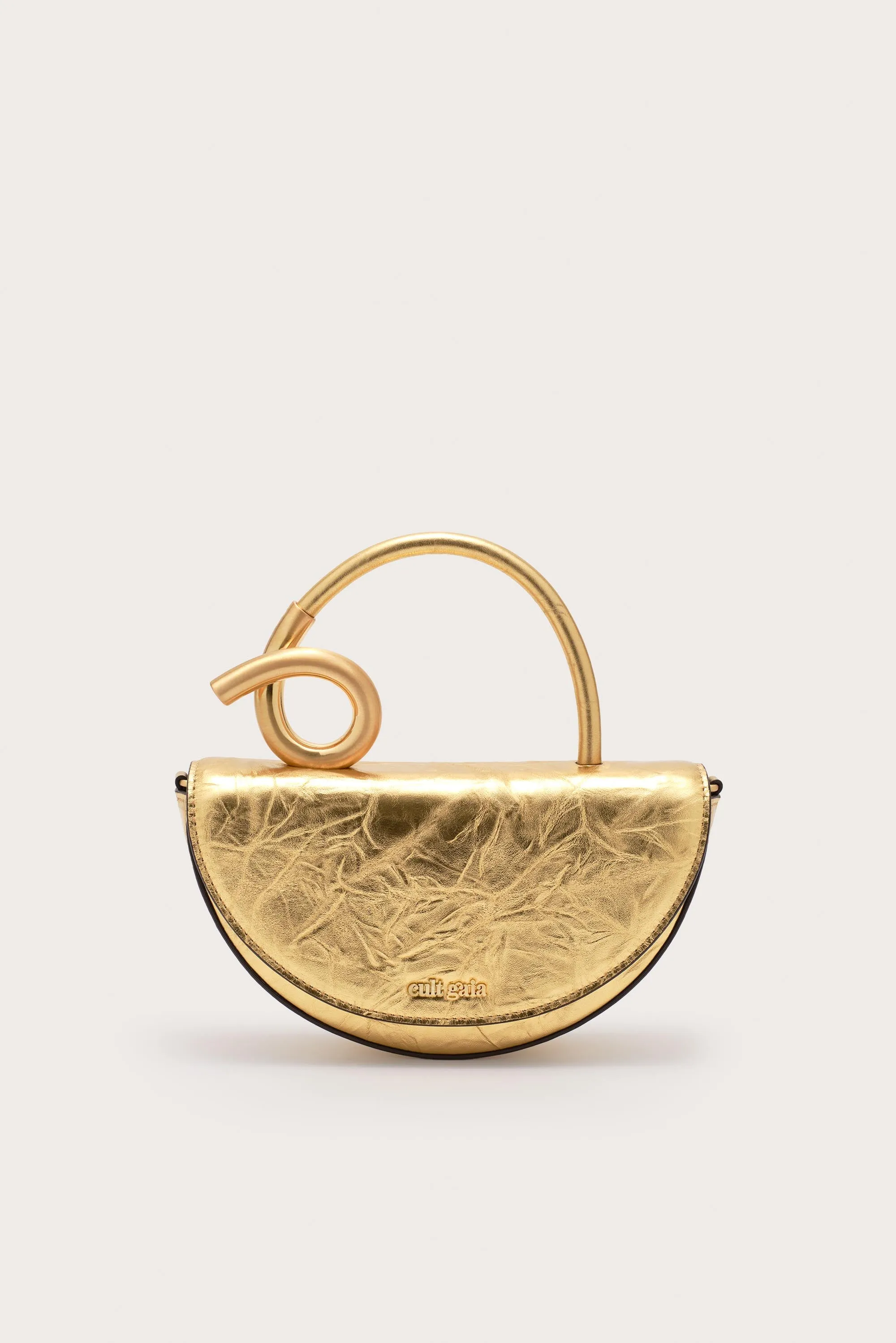 AZARIAH NANO CROSSBODY BAG - BRASS sold by Cult Gaia