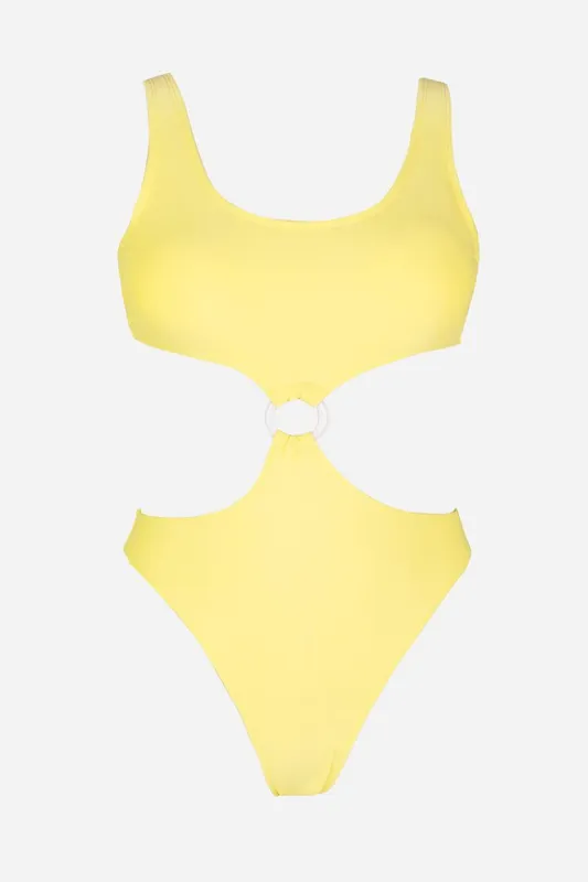 Summer Glow Up O-Ring Cutout Monokini Swimsuit sold by Cupshe