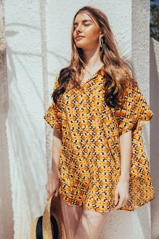 Lucky Bay Shirt Collar Button-up Beach Cover Up sold by Cupshe