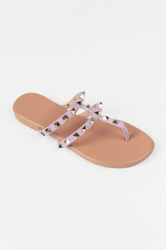 Amaretto Flat Open Toe Sandals sold by Cupshe