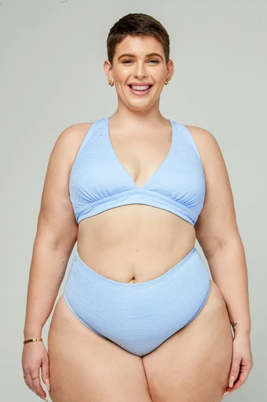 Mini Zebra Tall Tri High Waist Tummy Control Plus Size Set sold by Cupshe