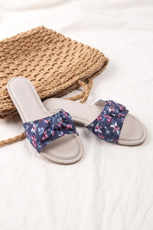 Flowerchild Bowknot Sandals sold by Cupshe