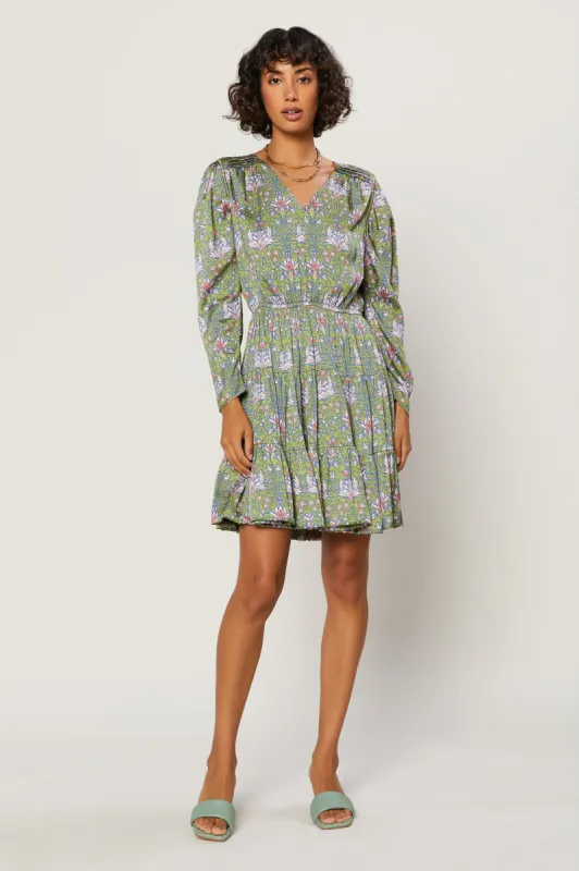 Tile Print Mini Dress sold by Current Air