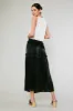 Satin Weave Maxi Skirt sold by Current Air