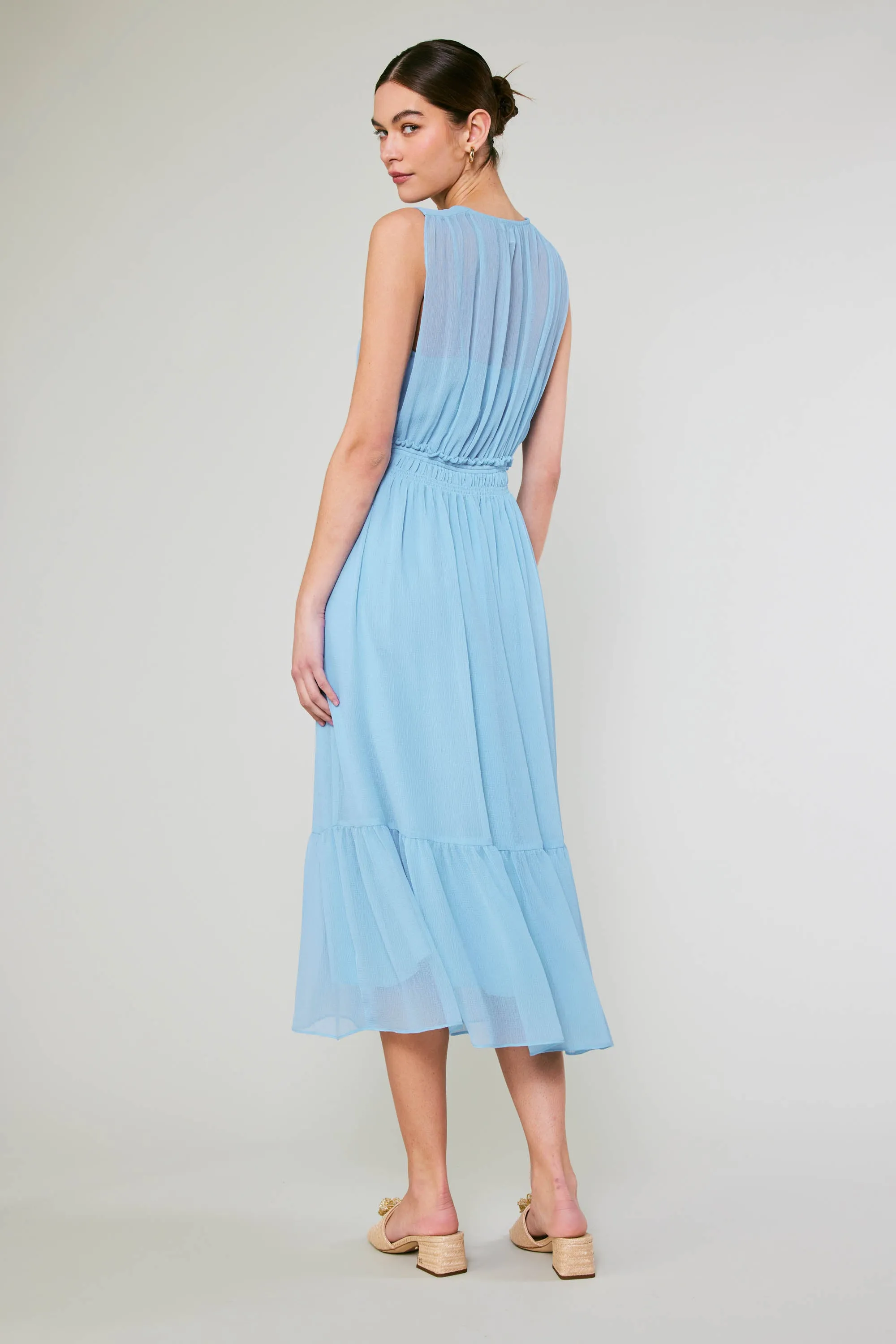 Overlayed Midi Dress sold by Current Air product image thumbnail 5