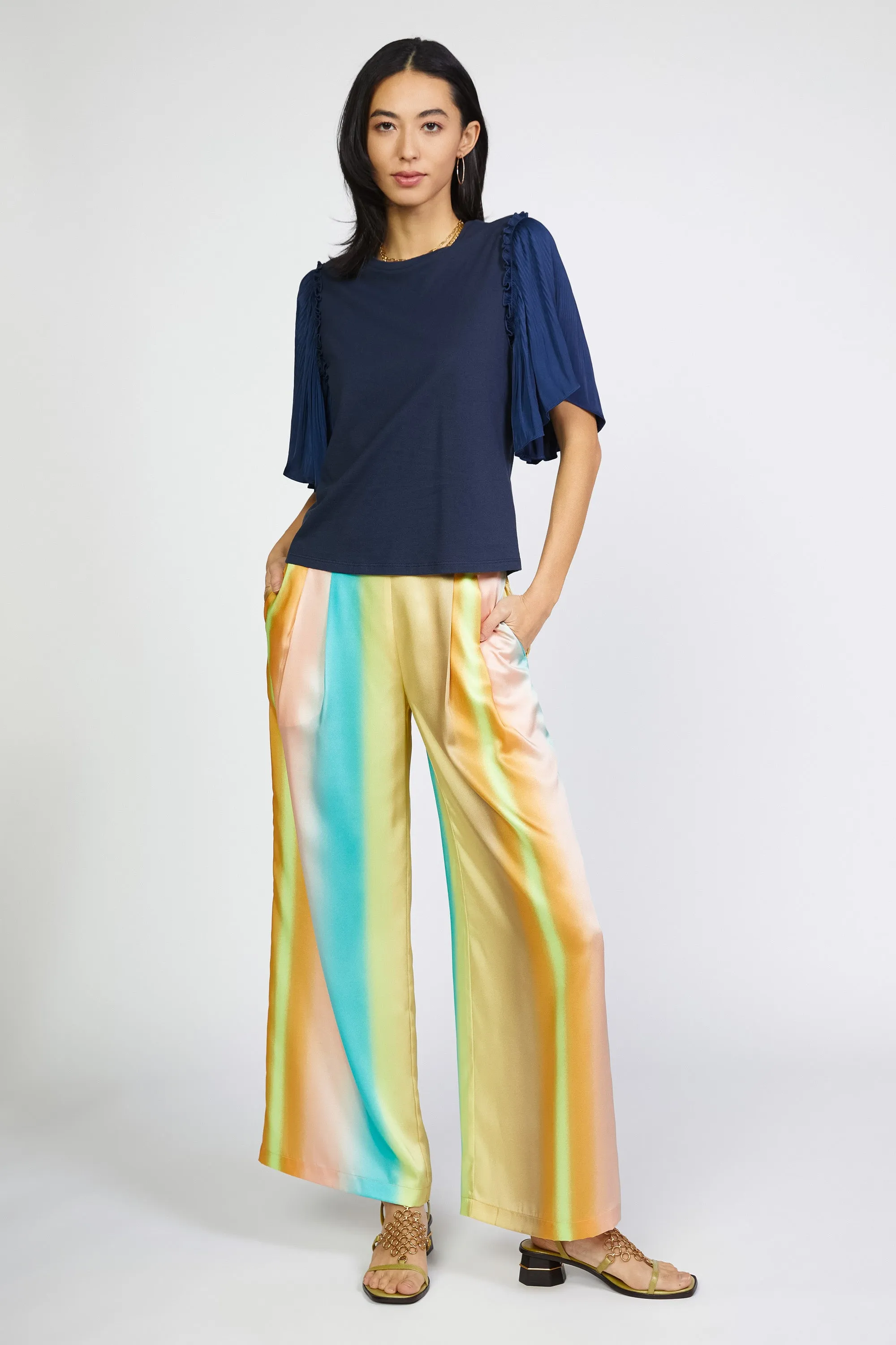 Contrast Sleeve Shirt sold by Current Air product image thumbnail 2