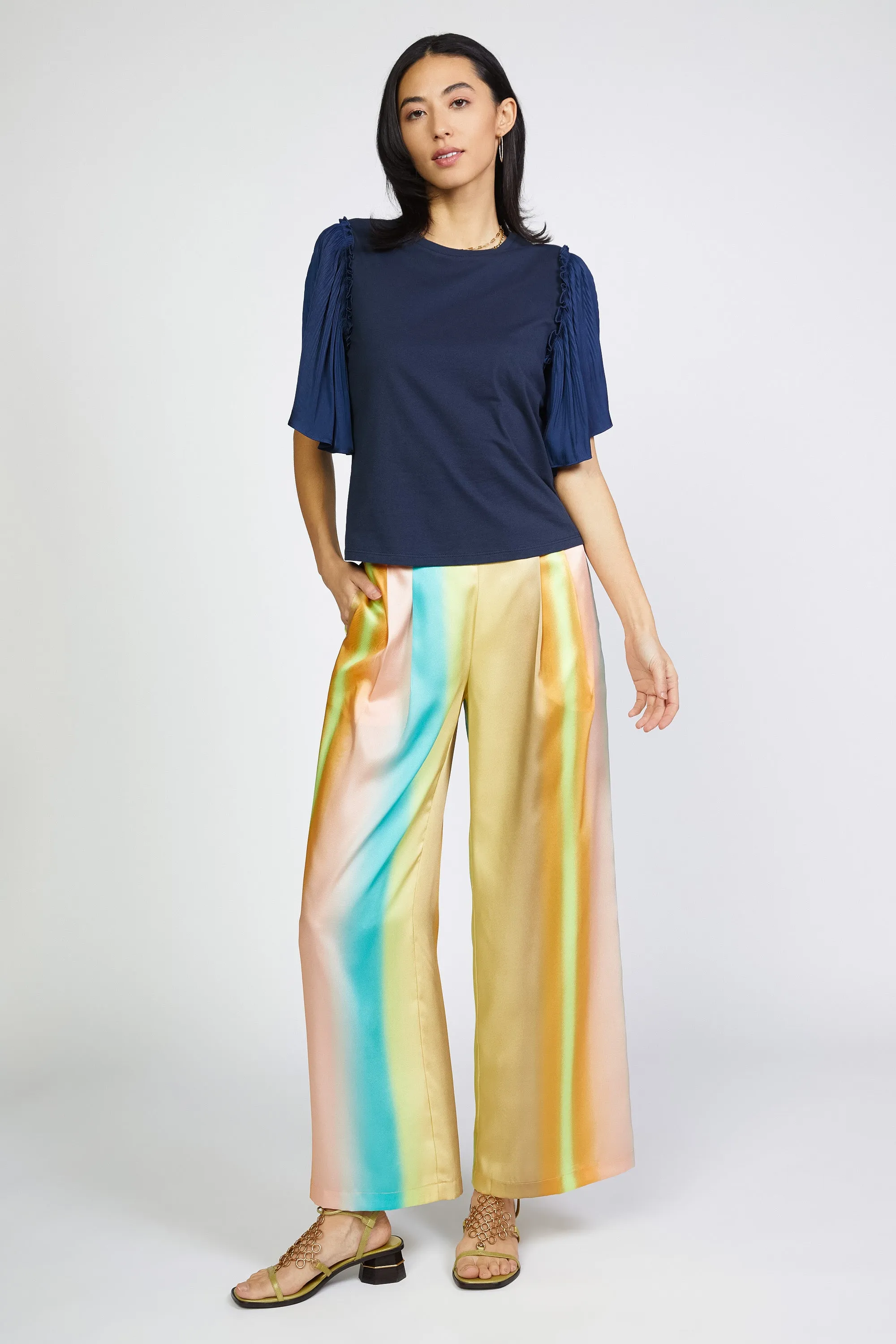 Contrast Sleeve Shirt sold by Current Air product image thumbnail 3