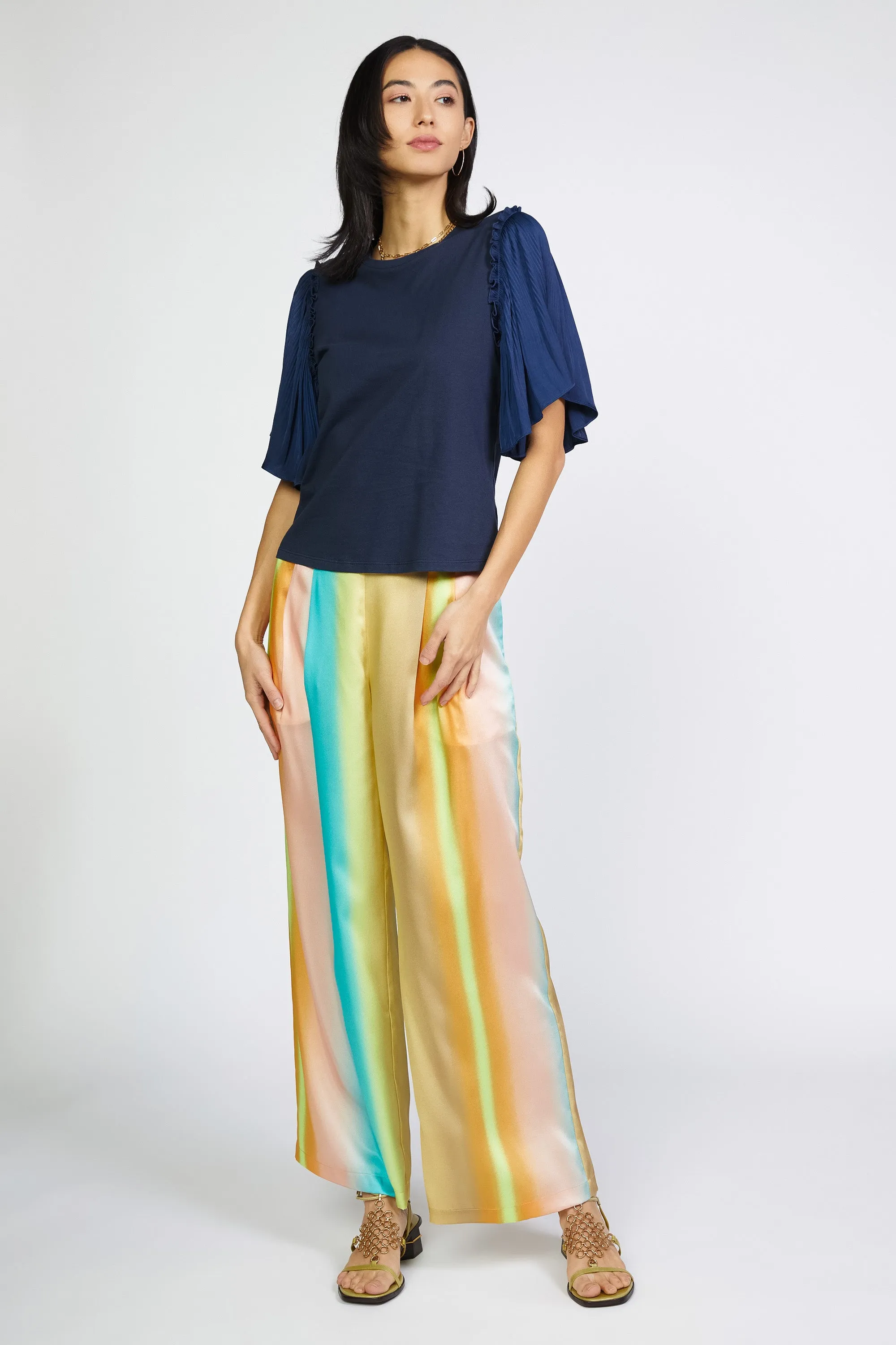 Contrast Sleeve Shirt sold by Current Air product image thumbnail 4