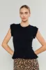 Flutter Sleeve Sweater Top sold by Current Air
