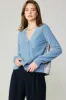 Metallic Contrast Cardigan sold by Current Air