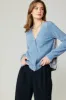 Metallic Contrast Cardigan sold by Current Air