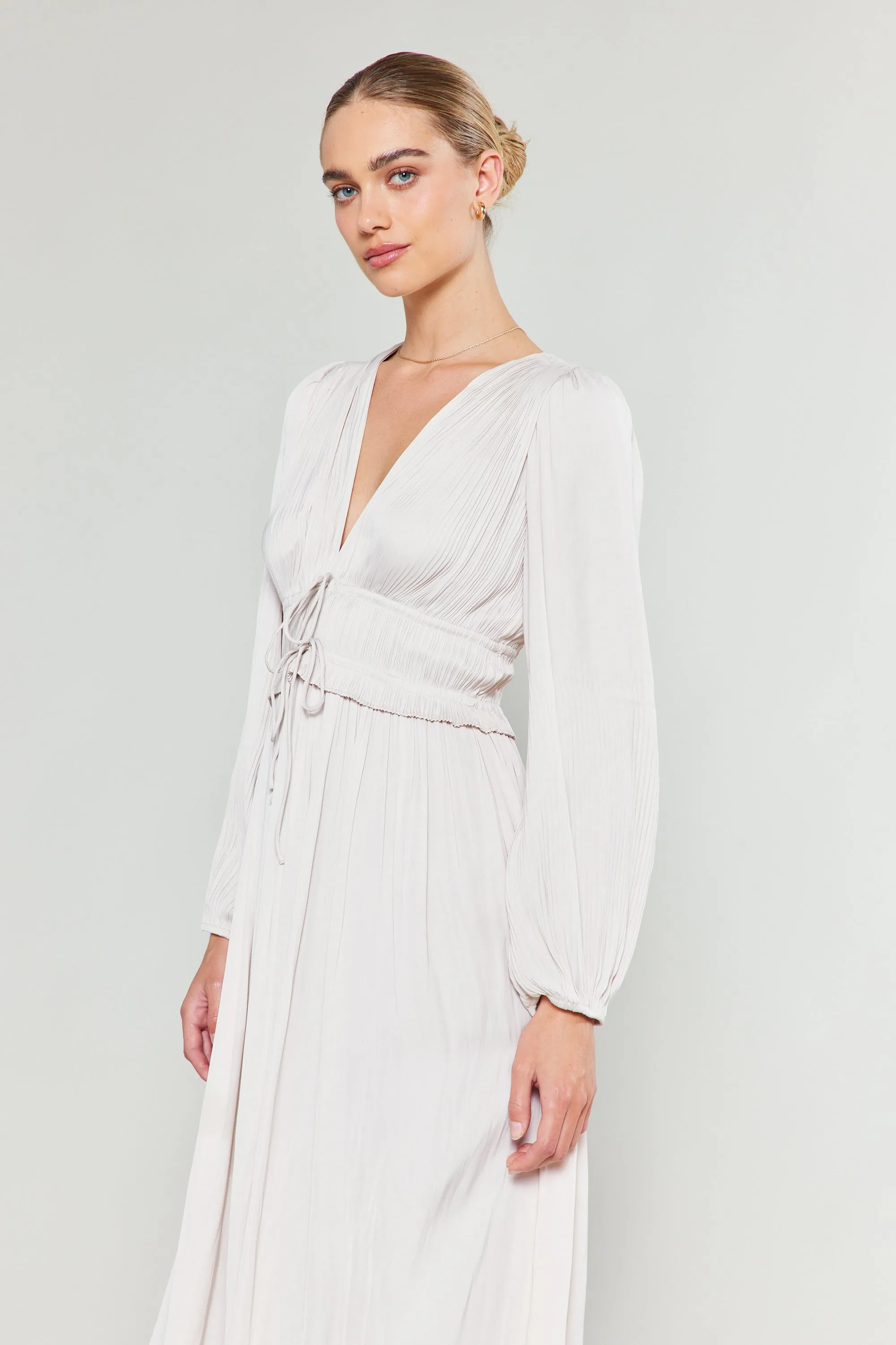 Sidonie Pleated Maxi Dress sold by Current Air product image thumbnail 4