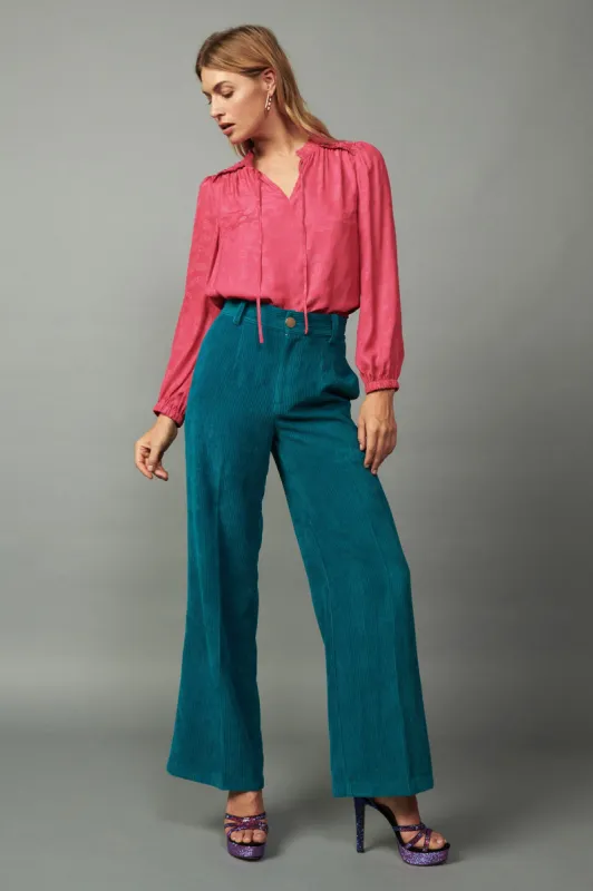 Corduroy Wide Leg Pants sold by Current Air