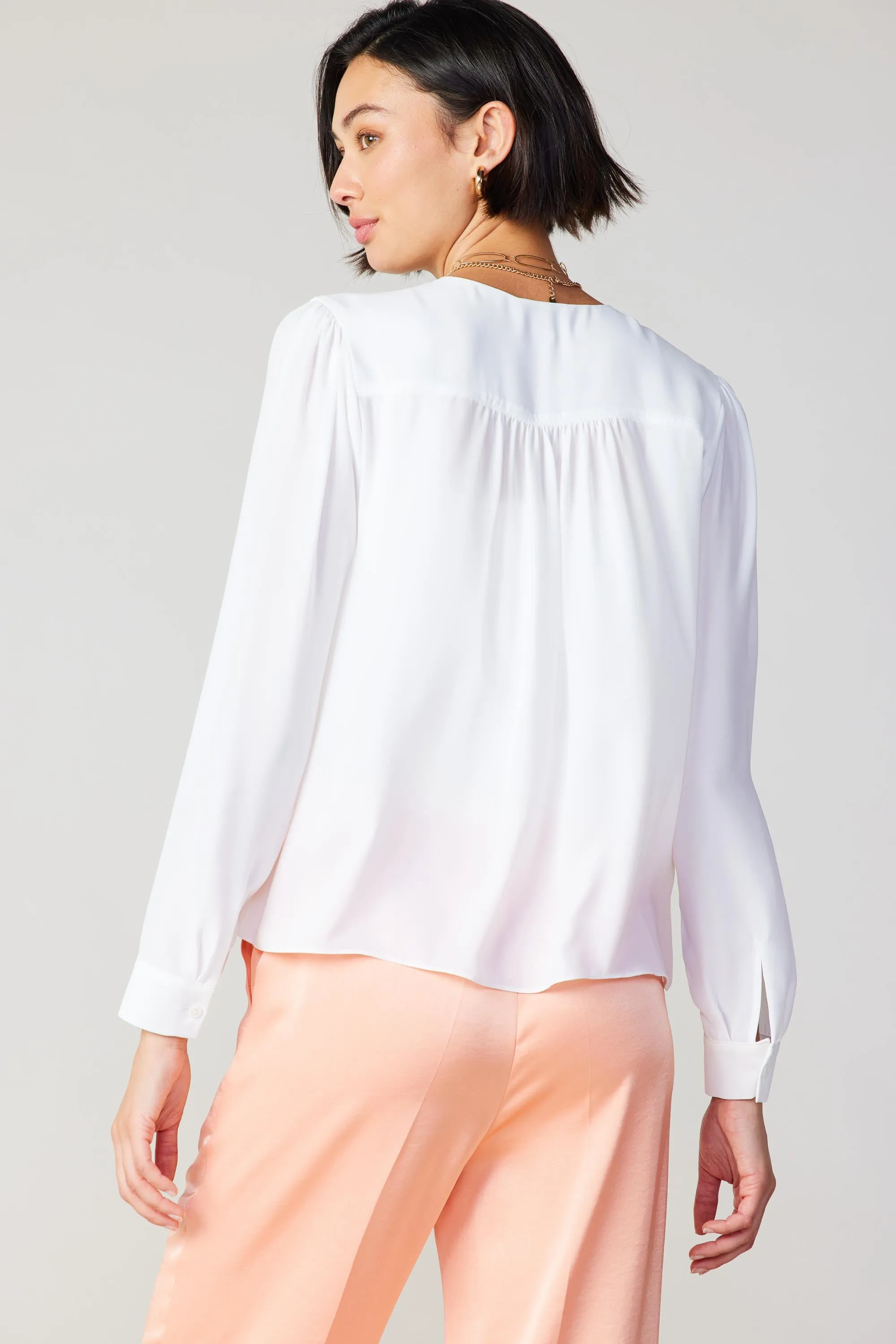 Pleat Detail Buttondown Shirt sold by Current Air product image thumbnail 2