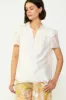 Ruffled Shoulder Blouse sold by Current Air