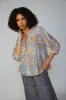 Paisley Motif Button Blouse sold by Current Air