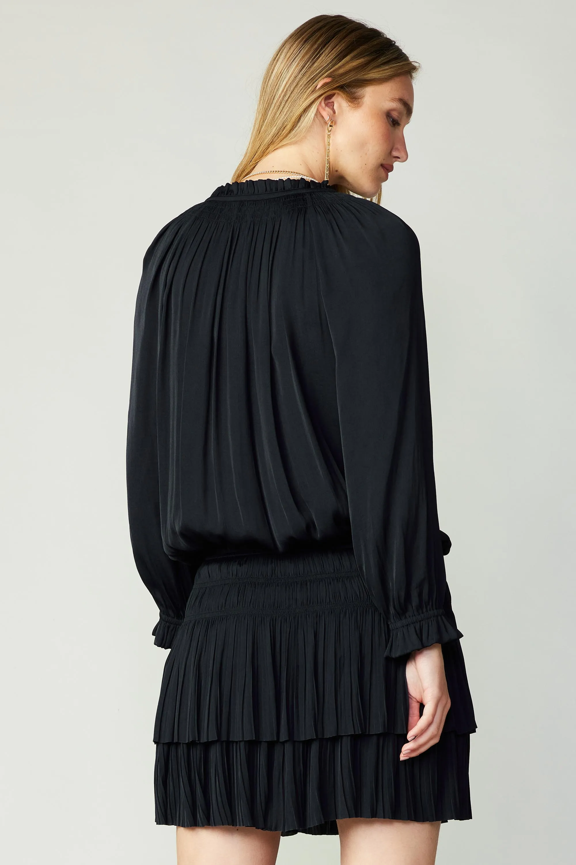 Laurel Pleated Mini Dress sold by Current Air product image thumbnail 3