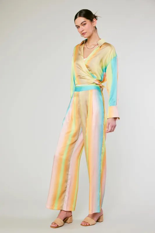 Prismatic Gradient Wide Leg Pants sold by Current Air