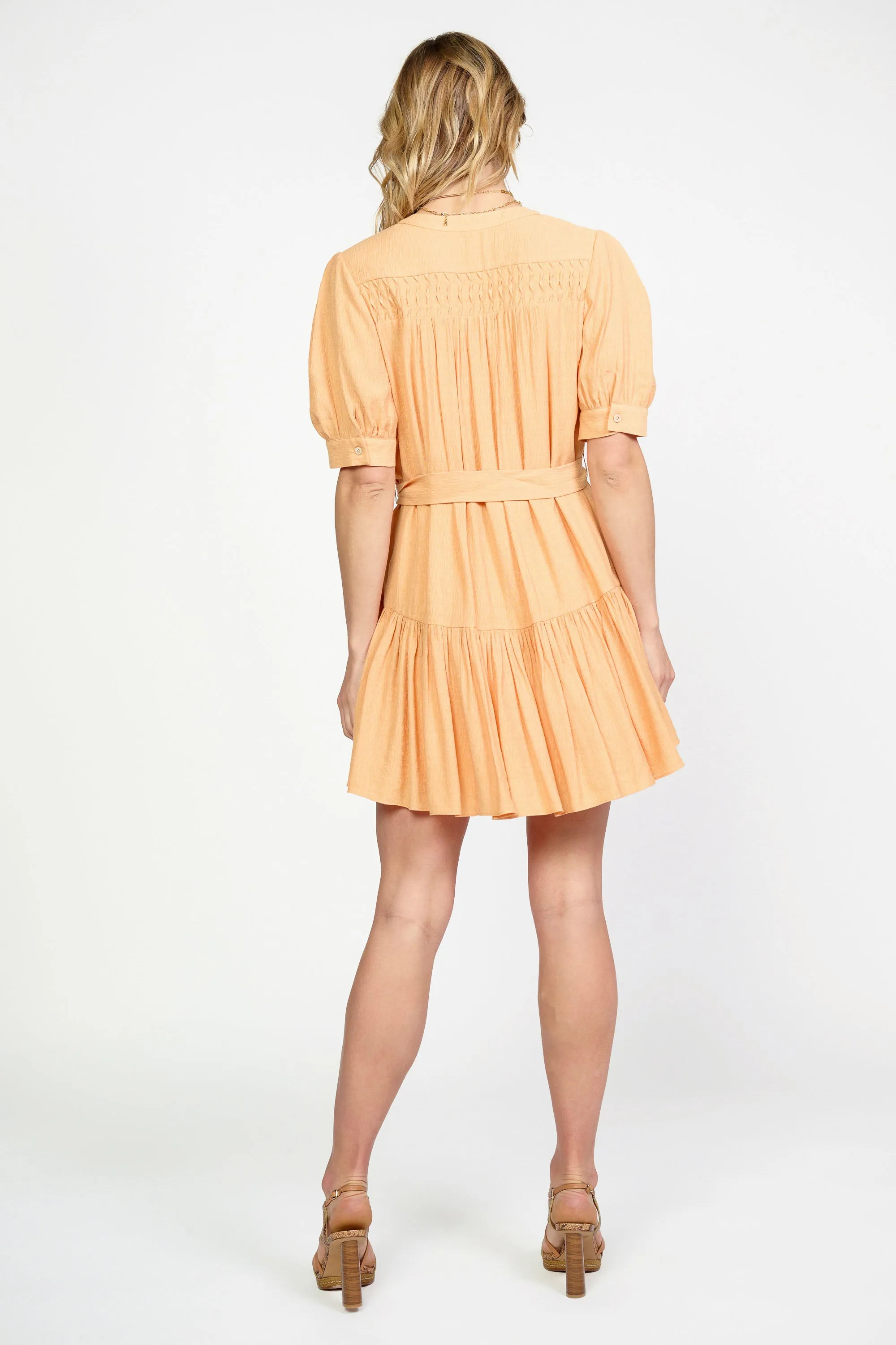 Yoke Detail Shirt Dress sold by Current Air product image thumbnail 4