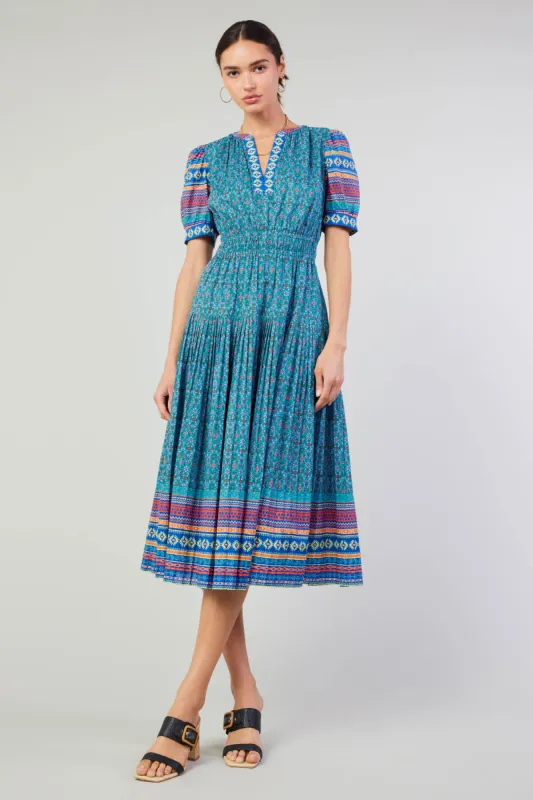 Floral Bohemian Midi Dress sold by Current Air