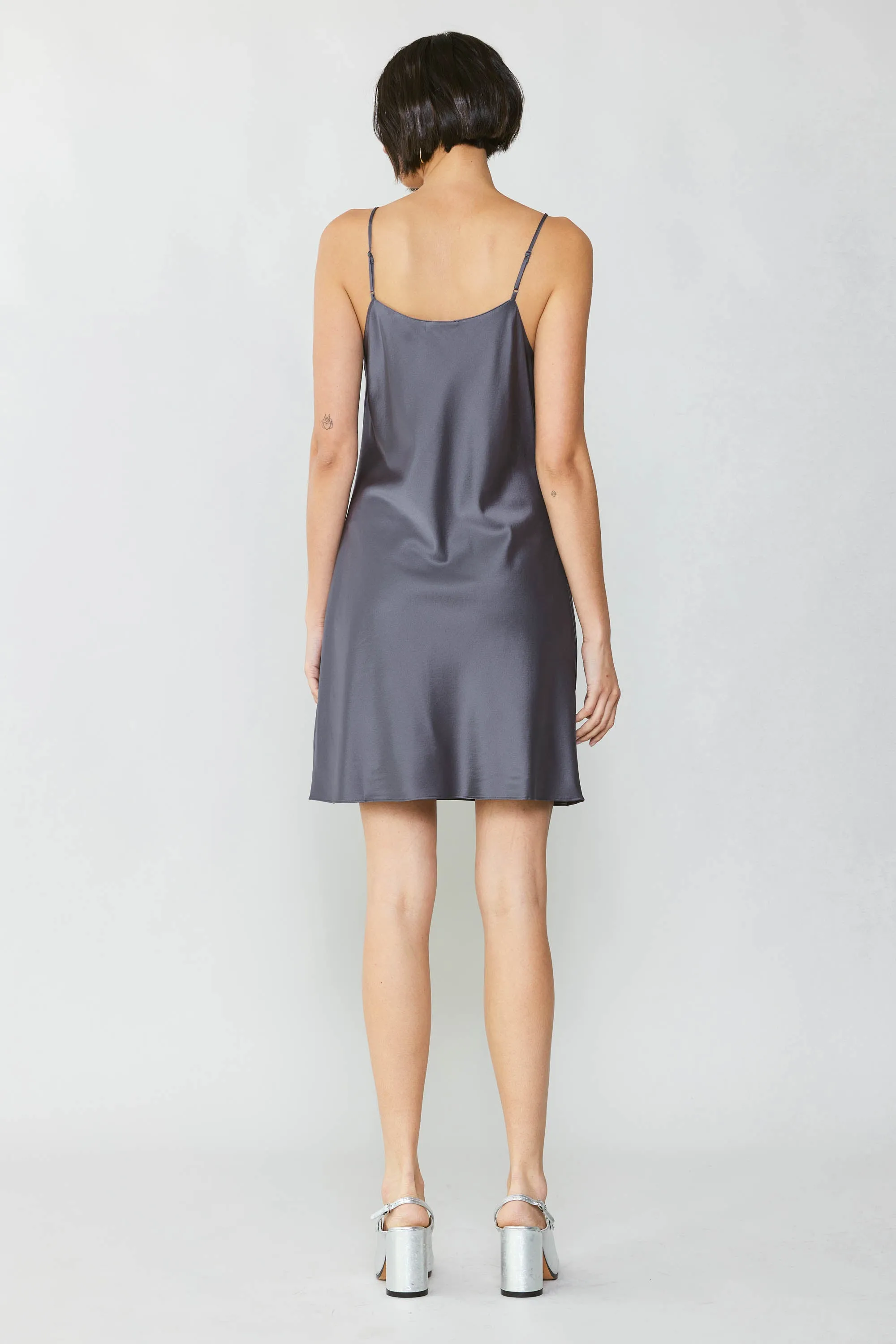 Luna Silk Slip Mini Dress sold by Current Air product image thumbnail 2
