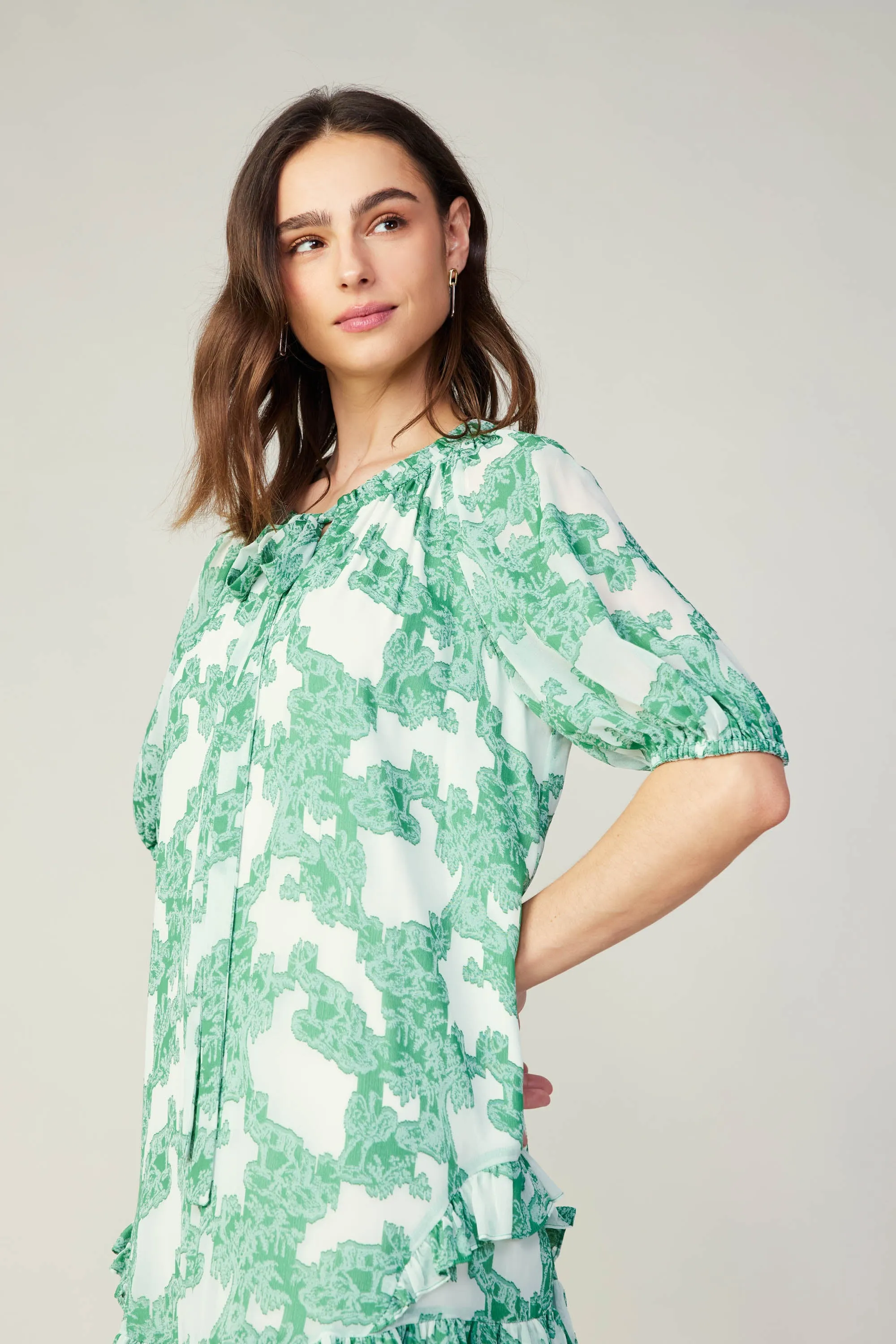 Abstract Motif Mini Dress sold by Current Air product image thumbnail 3