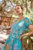 Sereia Botanical Motif Midi Dress sold by Current Air