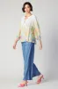 Gradient Floral Motif Blouse sold by Current Air