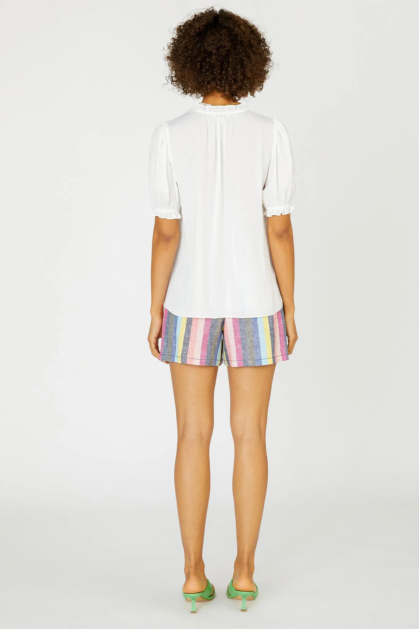 Camelia Ruffled Blouse sold by Current Air product image thumbnail 5