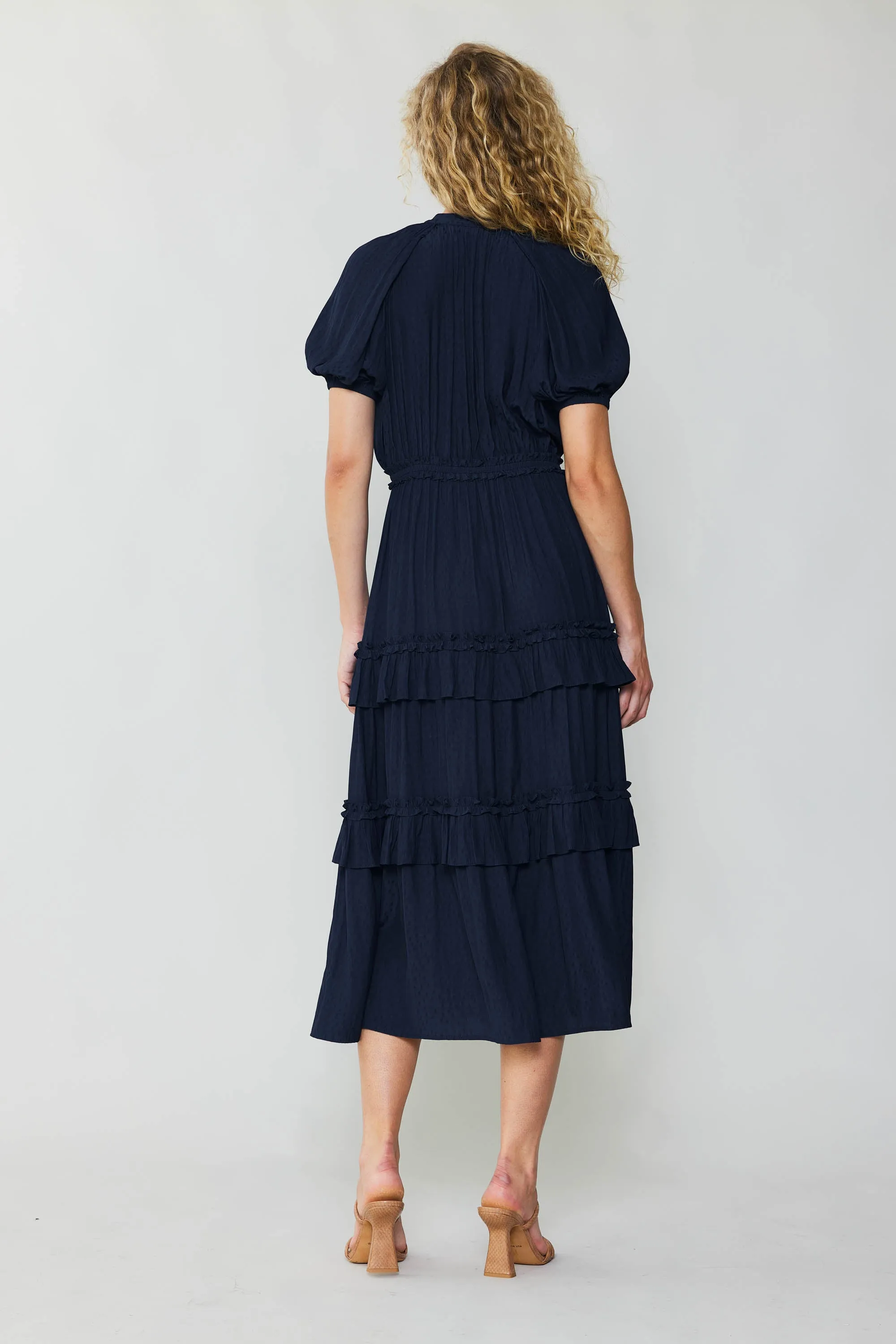 Ruffled Tiered Maxi Dress sold by Current Air product image thumbnail 4
