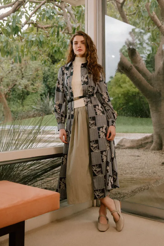 Paneled Buttonup Dress sold by Current Air