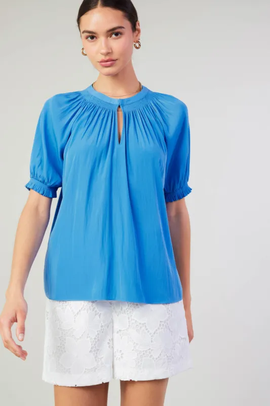 Gathered Yoke Blouse sold by Current Air