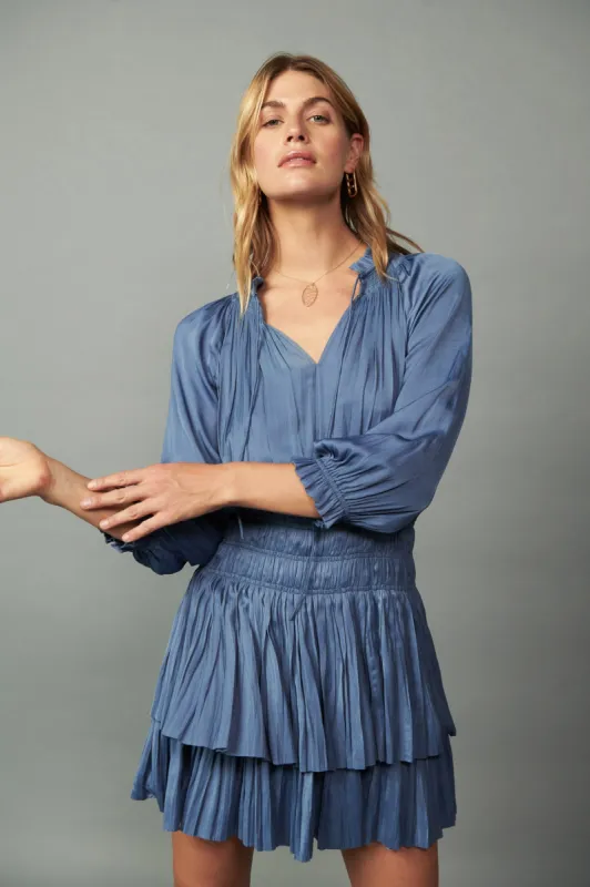 Cecile Smocked Mini Dress sold by Current Air