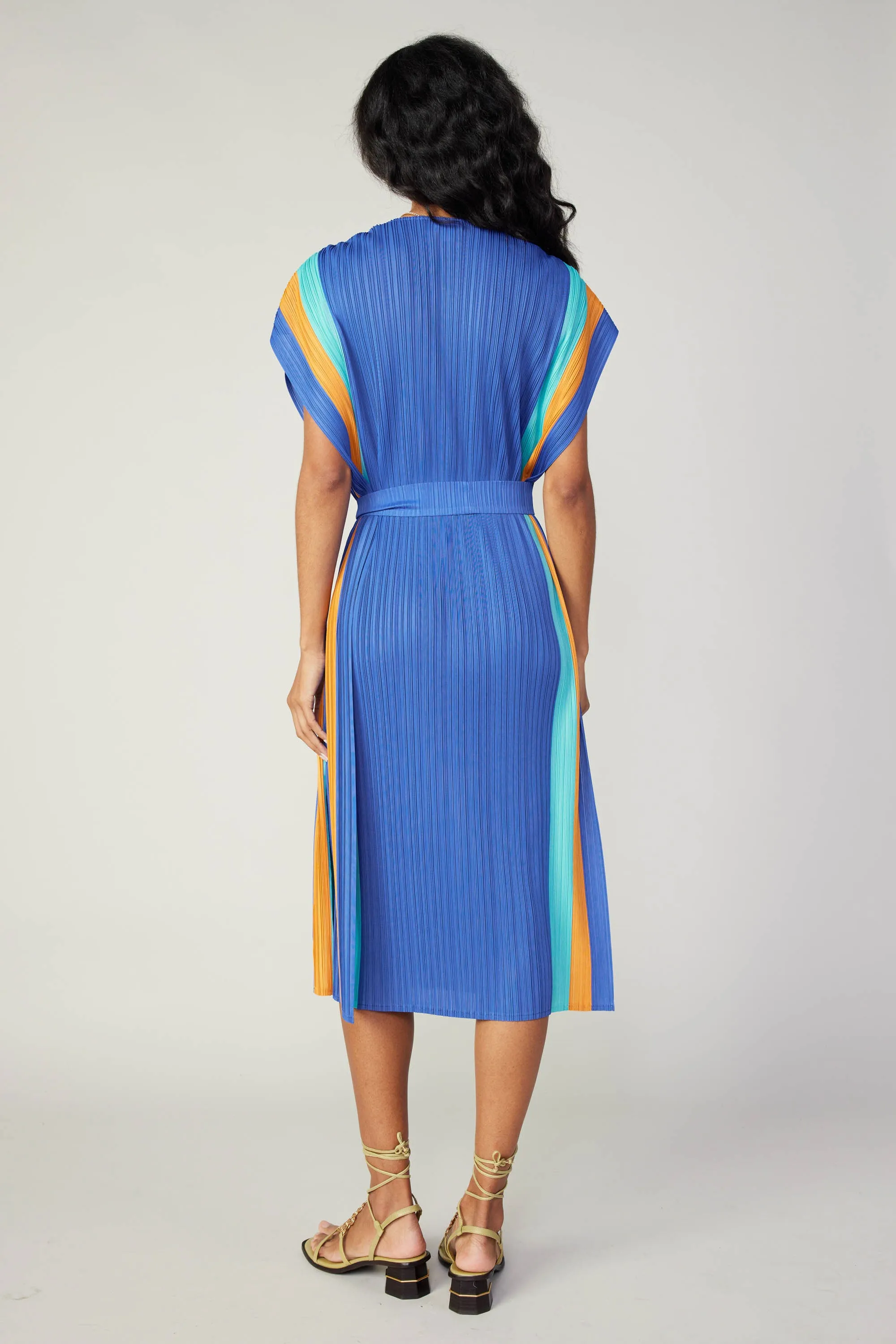Pleated Border Kaftan Dress sold by Current Air product image thumbnail 3