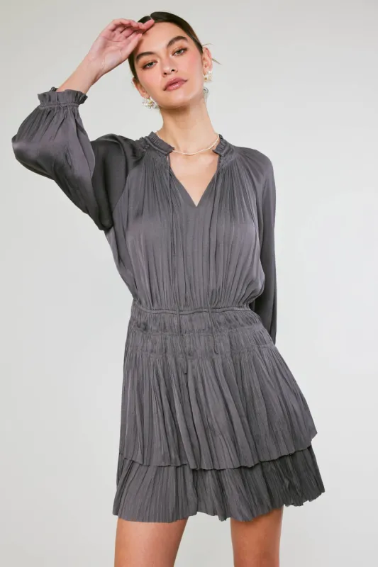 Cecile Smocked Mini Dress sold by Current Air