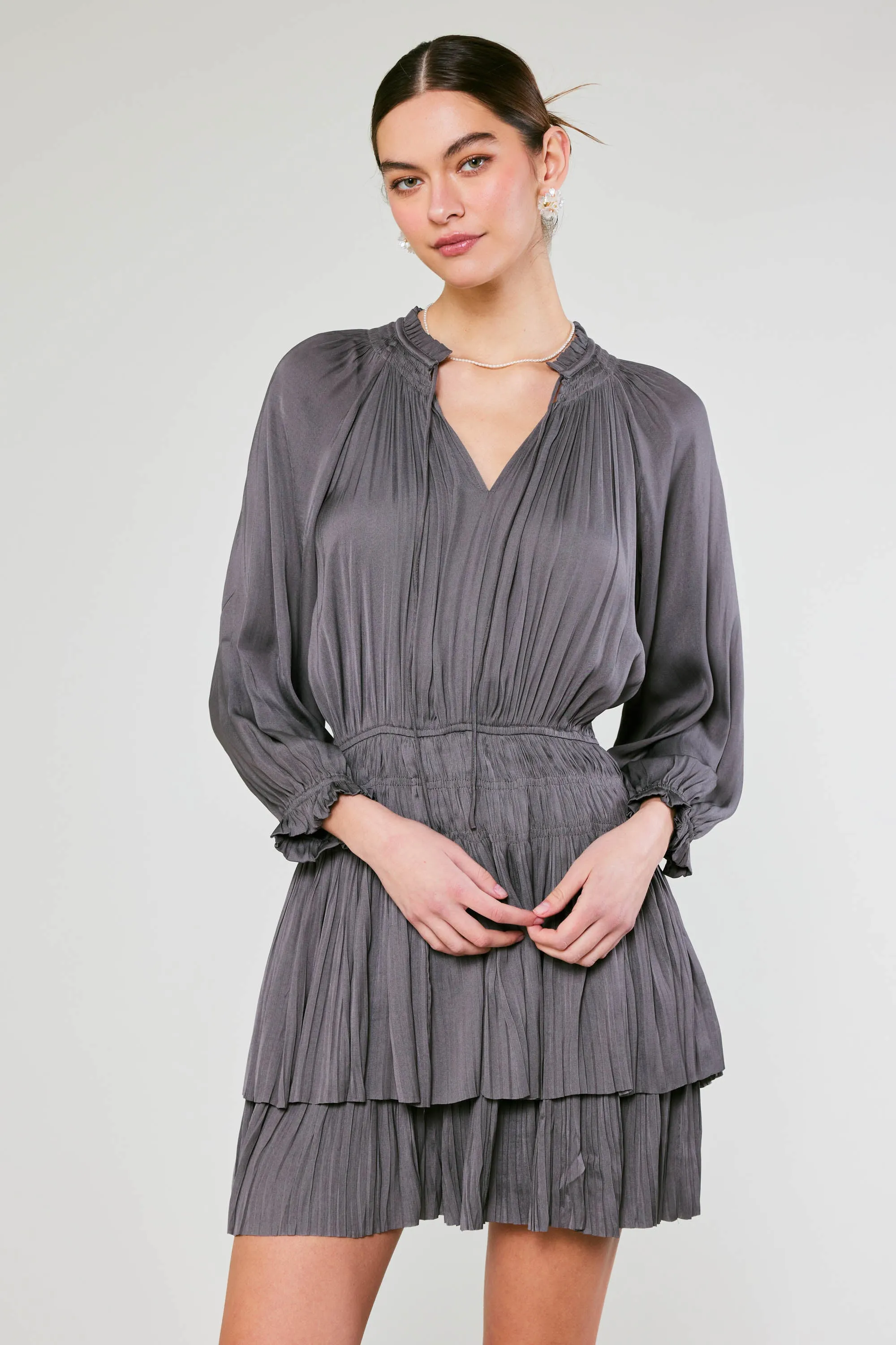 Cecile Smocked Mini Dress sold by Current Air product image thumbnail 2