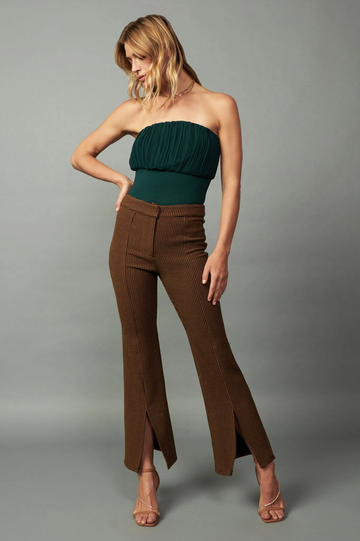 Pleated Tube Top sold by Current Air product image thumbnail 2