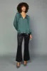Gathered Bow Tie Blouse sold by Current Air