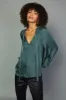 Gathered Bow Tie Blouse sold by Current Air