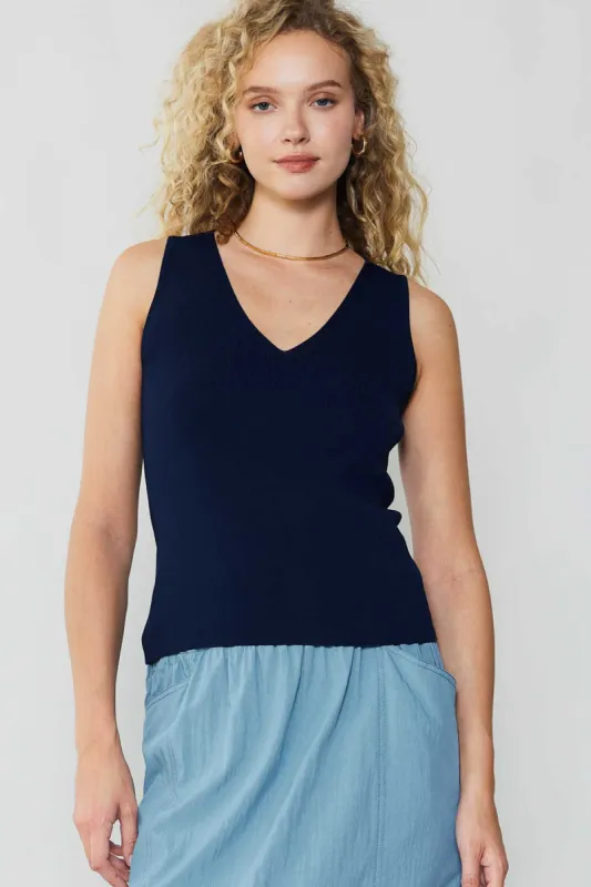 Knit Tank Top sold by Current Air