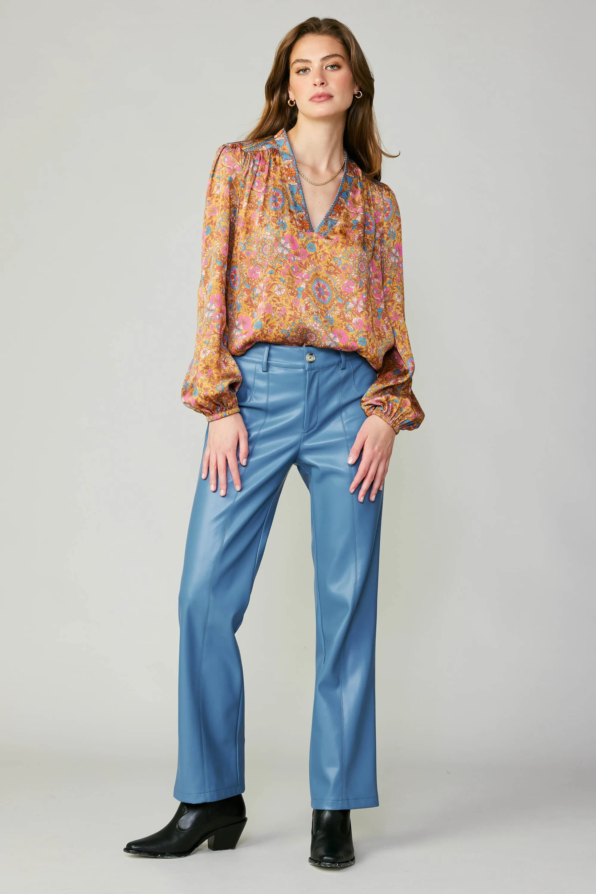Vintage Floral Blouse sold by Current Air product image thumbnail 2