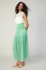 Satin Weave Maxi Skirt sold by Current Air