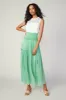 Satin Weave Maxi Skirt sold by Current Air