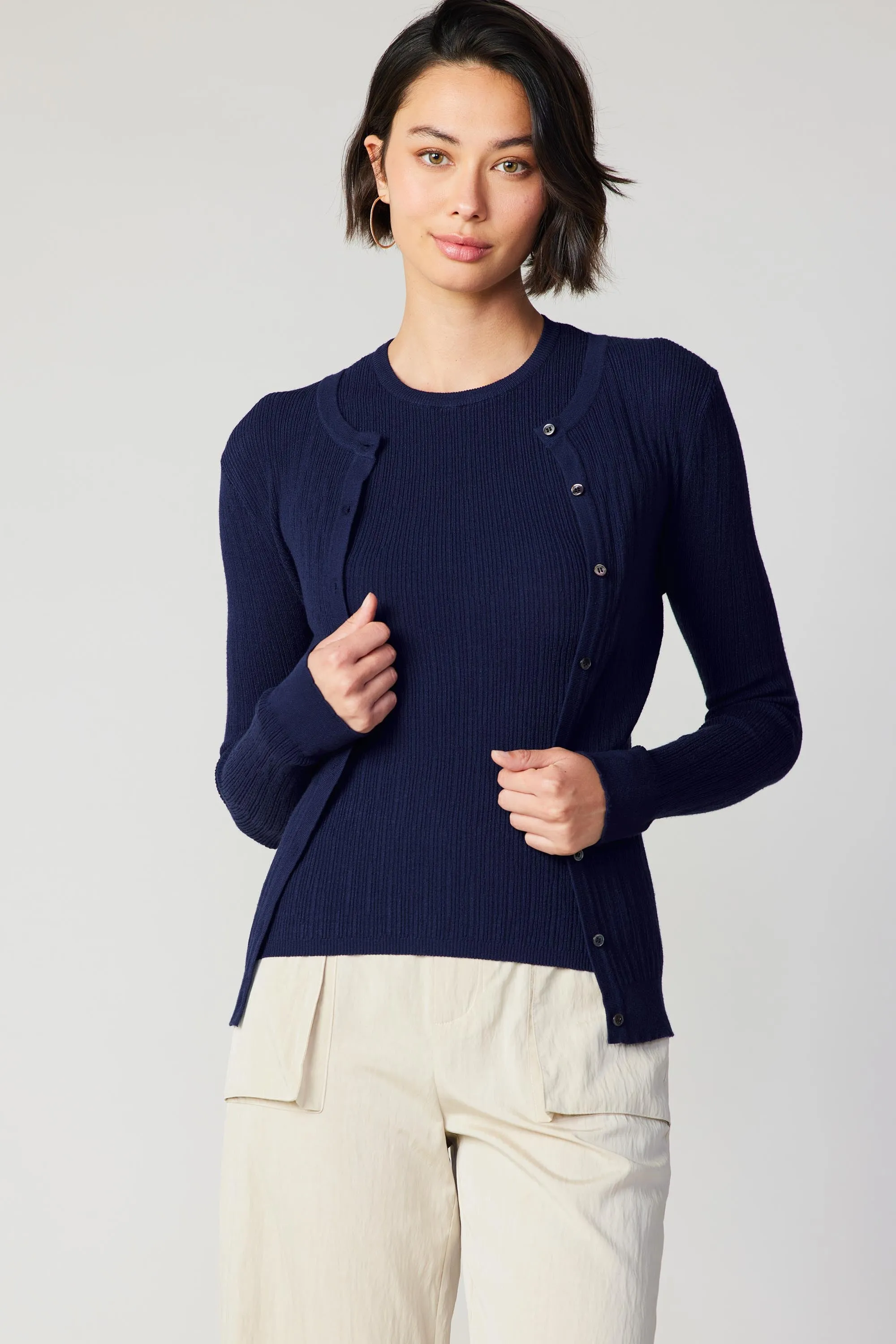 Two Piece Cardigan Set sold by Current Air product image thumbnail 2