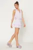 Cara Sleeveless Pleated Mini Dress sold by Current Air